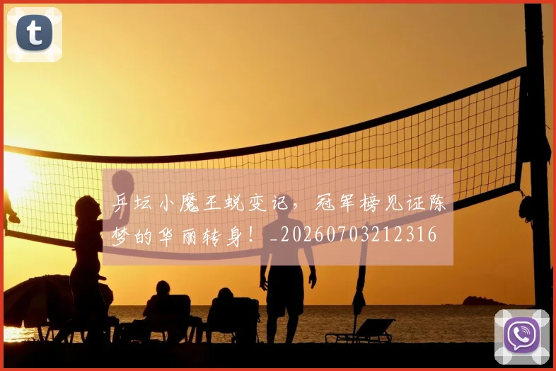 乒坛小魔王蜕变记，冠军榜见证陈梦的华丽转身！_20260703212316